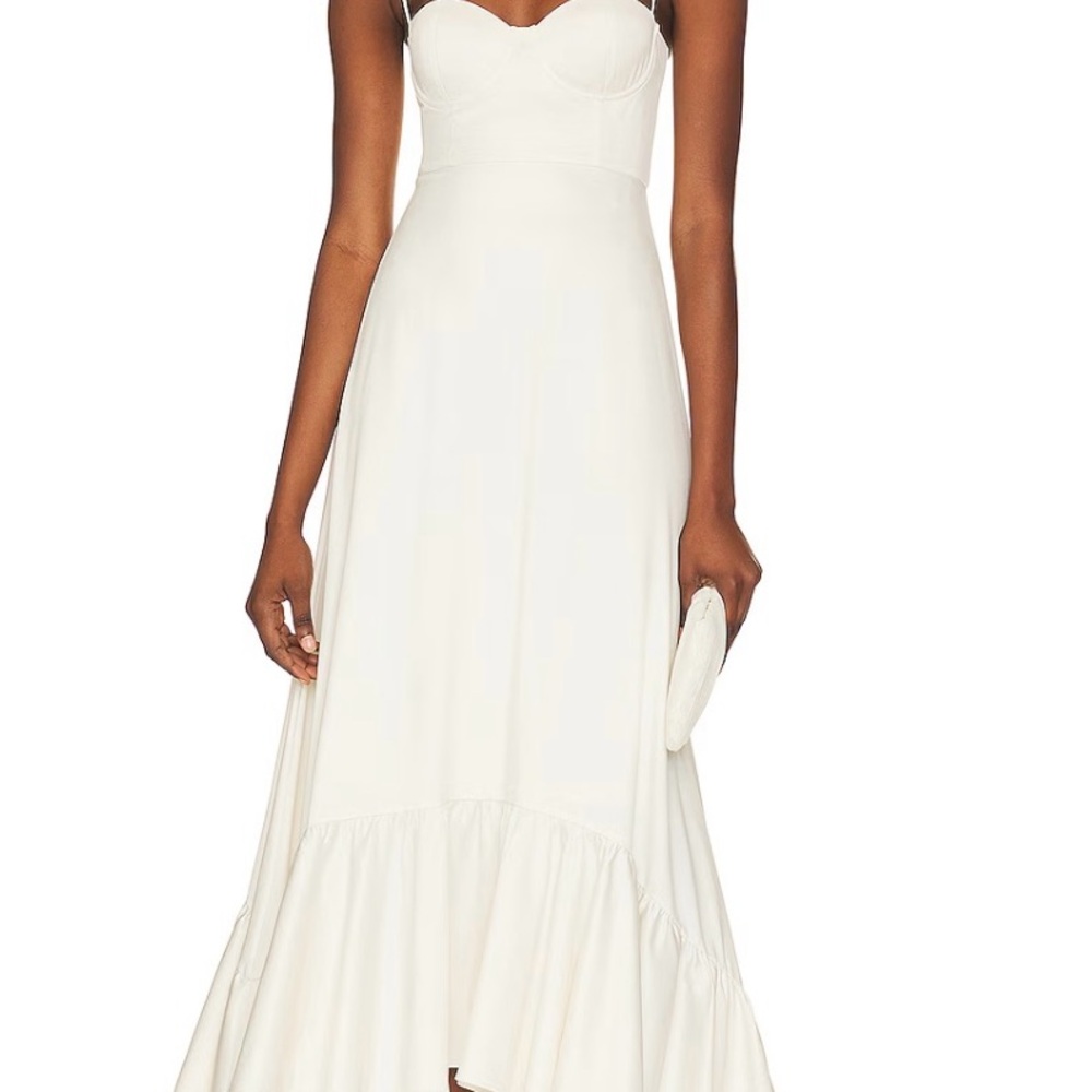 Lovers + Friends Sisa Maxi Dress Ivory
